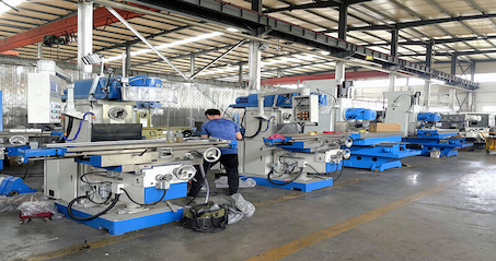 universal knee type milling machine workshop