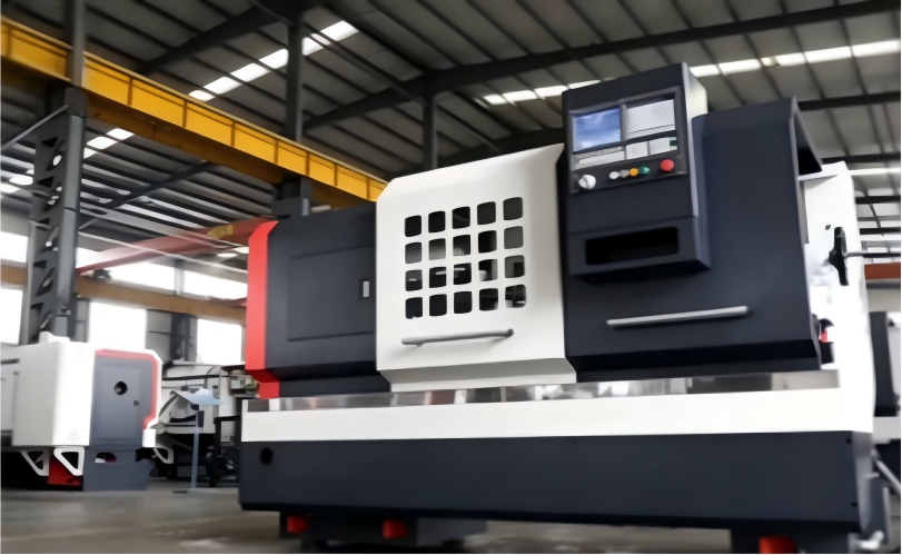 Tornio CNC economico a bancale piano