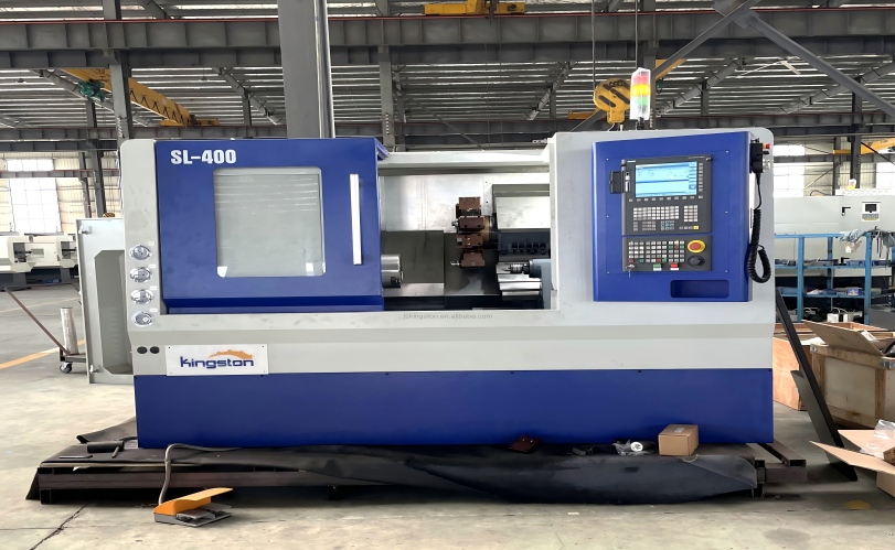 Tornio CNC a bancale inclinato ad alta rigidità per la produzione di massa di precisione