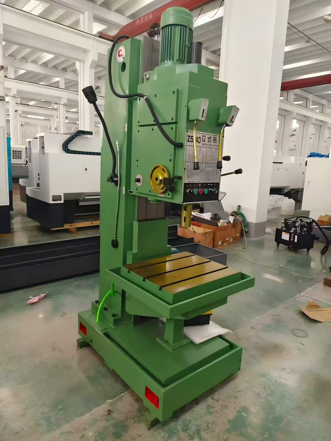 vertical drill machine