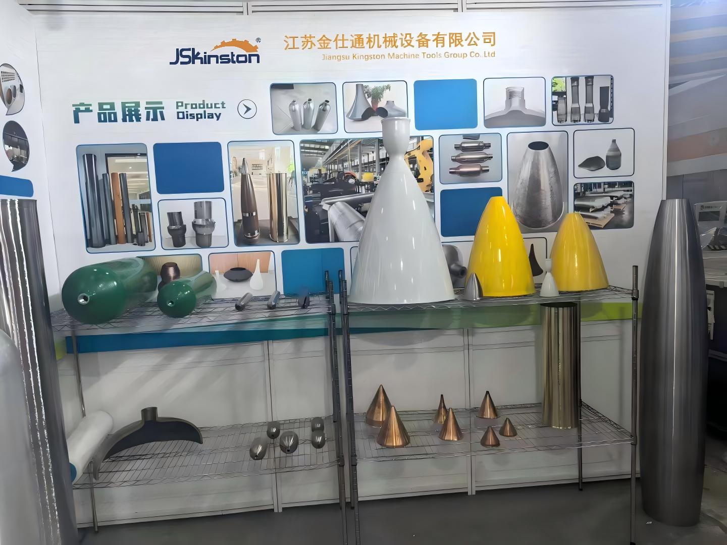 CNC tube reducing spinning machine