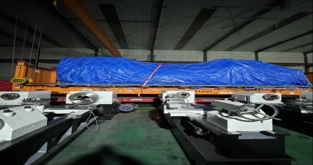 Spedizione del tornio CNC a bancale inclinato per impieghi gravosi CKY61125-4000